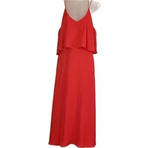 Pink martini maxi dress